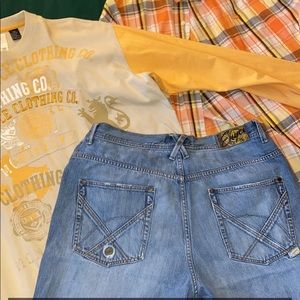 Enyce outfit shirt 3xl,2xl pants 38x32